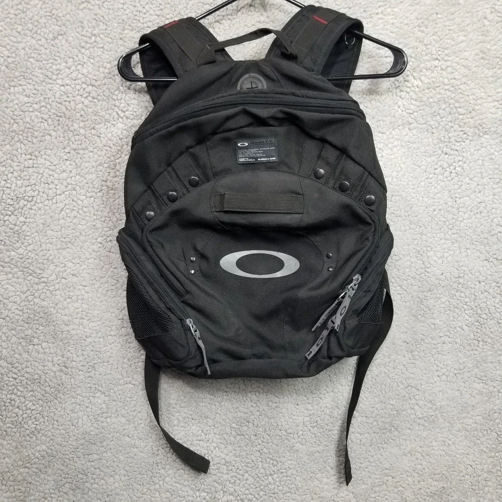 Y2K Oakley Backpack Black Tactical Field Gear Bag